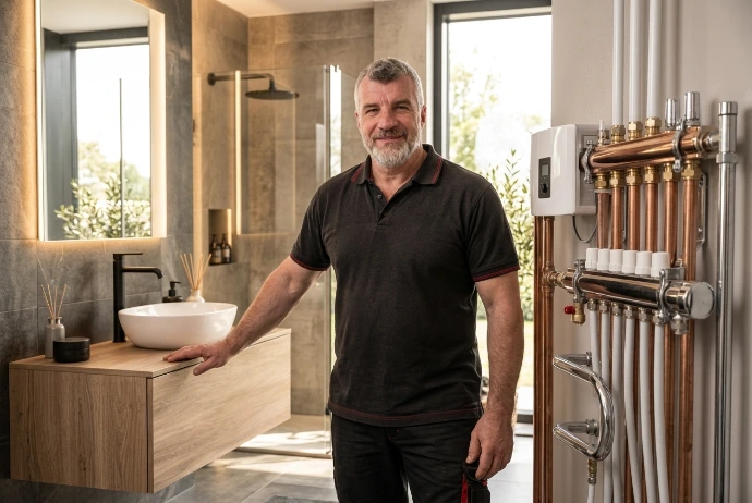 AI Generated Antonio CSM - Artisan Chauffage et Sanitaire